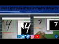 Real time Digit Recognition using OpenCV and Python