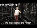 Blender Quick Tip The free Randogrid Addon