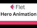 Flet Tutorial - Create Hero Animation