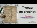 Crochet braid step by step in its classic size