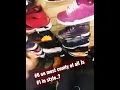this is a pawn shop in Danville Virginia sells new n used sneakers the Jordan selects were insane