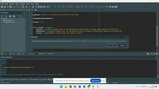 Lesson 3 - TiCTacToe Python 2D Lists