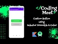 How to Implement Custom Button using Selector Drawable and Color in Android Studio Kotlin