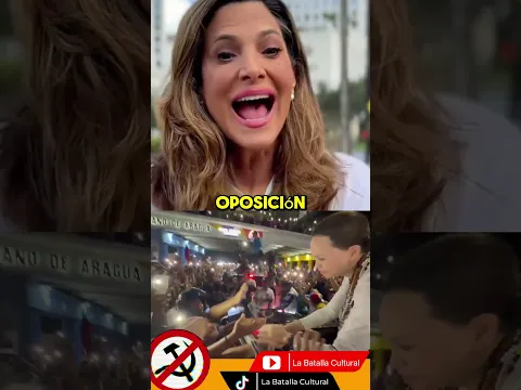 Mensaje de Maria Elvira Salazar a Maria Corina Machado #venezuela