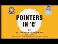 Program Example and Explanation on character pointer arithmetic C Programming Saurabh Maheshwari