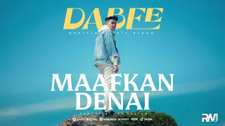 dabee maafkan denai official music video 
