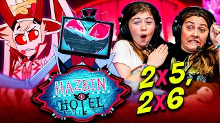 HAZBIN HOTEL SEASON 2 EPISODES 5 6 REACTION WE LOVE HUSKERDUST Love In A Bottle Losin Streak 