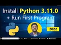 How to install Python 3 11 0 on Windows 10