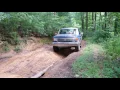 Full size Bronco straddling a rut in Catoosa