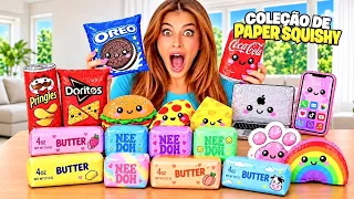 Quem fizer a MELHOR COLEÇÃO DE PAPER SQUISHY VENCE *Qual coleção foi a mais rara?