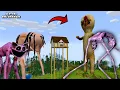 SURVIVED FROM CATNAP BIG CHARLIE SCP AND COUNTRY CREATURE ARRIVAL In Minecraft-Gameplay-Coffine Meme