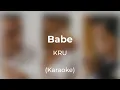 Download Lagu KRU - Babe (Karaoke)