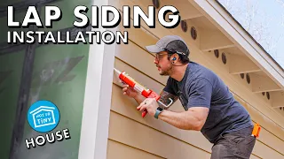 LAP SIDING INSTALLATION 101 Tools Gauge Jig Not So Tiny House Build 12