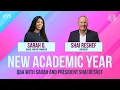 New Academic Year 2025 Event RECAP President Shai Reshef and Sarah O University of the People