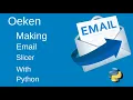 Make email slicer with python