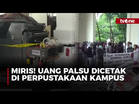 Produksi Uang Palsu, Mesin Cetak dan Uang Ratusan Juta Rupiah Diamankan Polisi