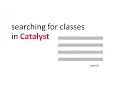 Searching for Classes