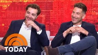 michael gandolfini and jon bernthal talk about new sopranos prequel