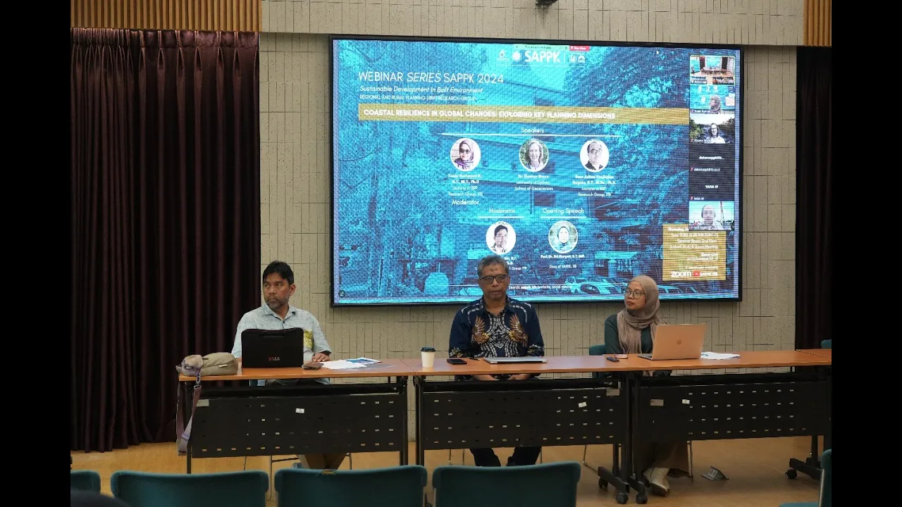 SAPPK 15th Webinar Series: Coastal Resilience in Global Changes: Exploring Key Planning Dimensions