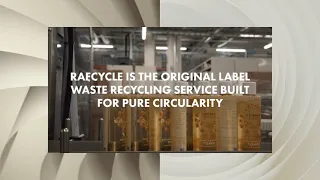 Recycling Label Waste With RafCycle By UPM Raflatac 