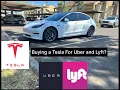 Should you buy a Tesla Model 3 for Uber and Lyft Do you make more tesla lyft Uber