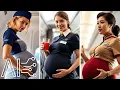 Download Lagu Pregnant Flight Attendants ✈️  LookBook | Stunning 4K AI Video ♡