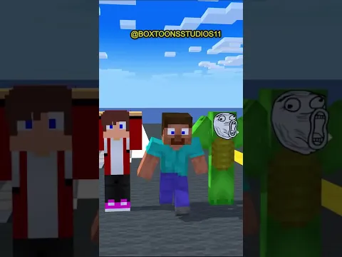 Cute Girl Meow Meow Challenge with Friends! Minecraft Animation #shorts #minecraft #trending