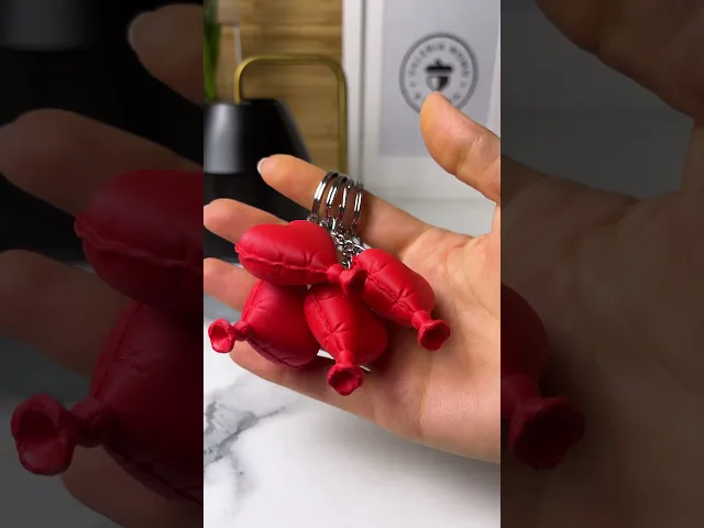 Heart Pillow Keychain: Cutest Carry-Along Ever! video thumbnail