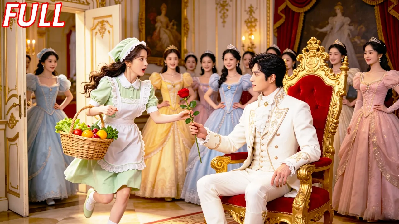 The prince invites 999 princesses to the ball... but falls in love with the village girl! 💖 poster
