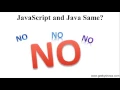 JavaScript and Java Same Hindi