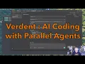 Verdent AI Coding with Parallel Agents Full Demo