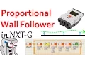 How to Program a Proportional Wall Follower in NXT-G