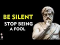 Lagu Silence is the height of contempt, 10 Traits of People Who Speak Less - Stoicism