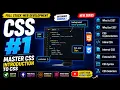 Learn CSS from Scratch Introduction to CSS Inline Internal External CSS and CSS Selectors