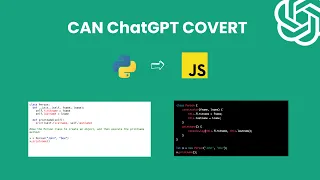 Can ChatGPT Covert Python Code Into JavaScript Code