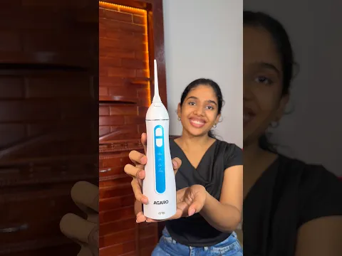 I Tried Viral Water Dental Flosser *Gone Wrong* 😭#oralhygiene #waterflosser #viralshorts #ytshorts