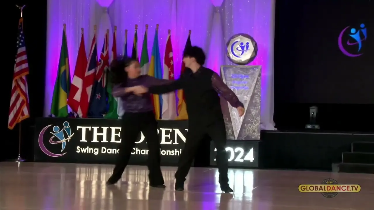 Mattéo Bernardi and Aici Mira Lyse-Marie - Young Adult Finalist - The Open 2024