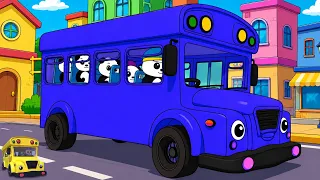 Bus Ke Pahiye Ghume Gol Gol Gol, बस के पहिए घूमे गोल गोल गोल, Hindi Baby Rhymes and Cartoon Songs