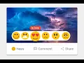 Flutter reaction button widget