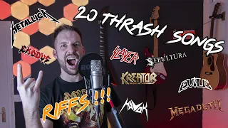 history of thrash metal in 20 songs