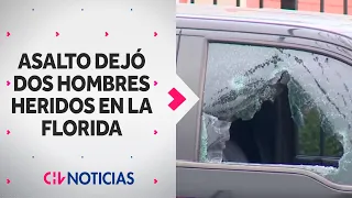 Sujetos armados asaltan a dos hombres en La Florida