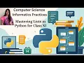Traversing in Python Lists Class 11 CBSE Easy Hindi Coding Tutorial with Practical Examples