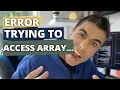 ERROR Trying to access array offset on value of type bool in