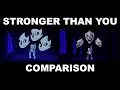Download Lagu Comparison of Stronger than you - Chara Response (Undertale Animation Parody)
