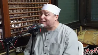الشيخ حجاج الهنداوي   التلاوة القصيرة من قرآن فجر يوم              مسجد الإمام الحسين بالقاهرة دندنها
