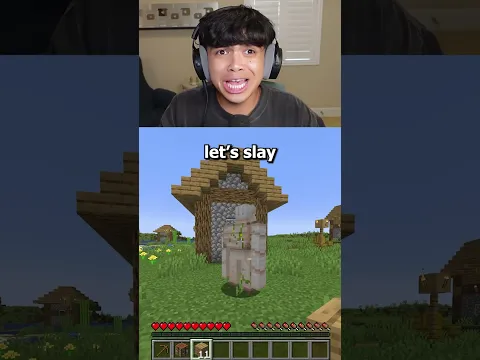 Minecraft But I Can’t Say the Letter i   #minecraft