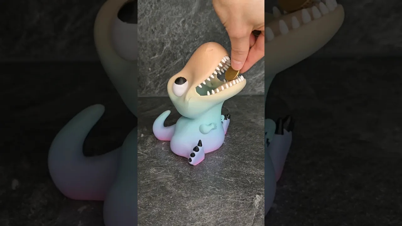 Baby dinosaur money box video thumbnail