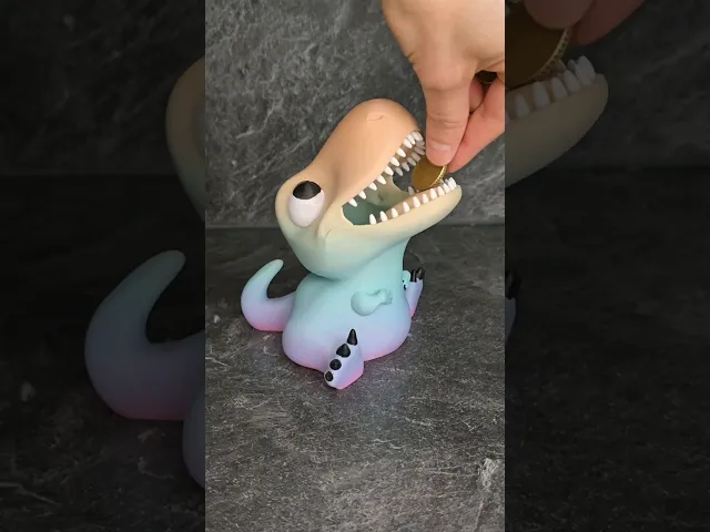 Baby dinosaur money box video thumbnail