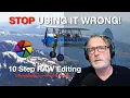 10 Step Darktable Workflow Start to Finish
