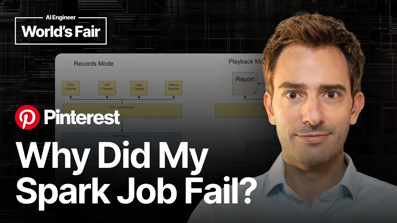 Medic for Apache Spark - First Aid for Failing Jobs - Drasko Profirovic, Pinterest: video thumbnail